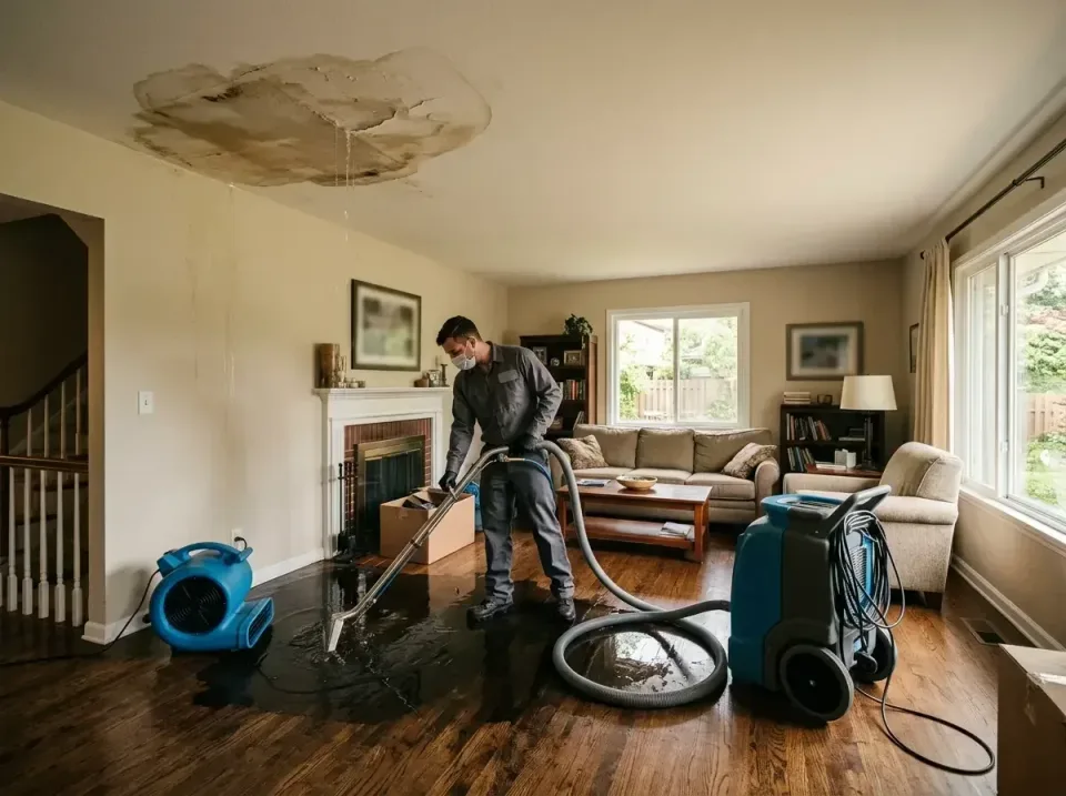 attic-pipe-burst-ceiling-drip-008 — frequently asked questions, Water Damage Restoration & Carpet Care in Red Lion, PA